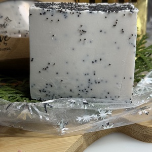 Mákos-vaníliás szappan - szépségápolás - szappan & fürdés - kézműves szappan - Meska.hu