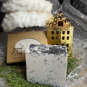 Mákos-vaníliás szappan - szépségápolás - szappan & fürdés - kézműves szappan - Meska.hu