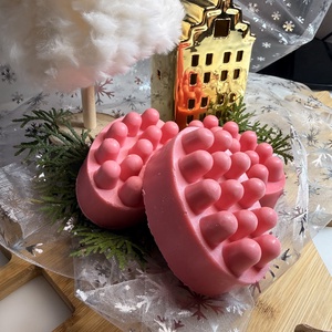 Málnás masszirozós szappan, Szépségápolás, Szappan & Fürdés, Kézműves szappan, Szappankészítés, MESKA