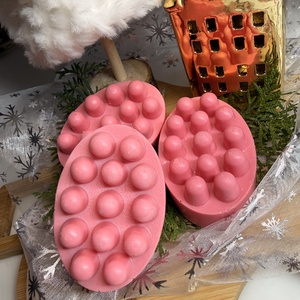 Málnás masszirozós szappan - szépségápolás - szappan & fürdés - kézműves szappan - Meska.hu