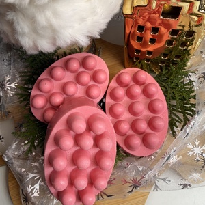 Málnás masszirozós szappan - szépségápolás - szappan & fürdés - kézműves szappan - Meska.hu