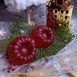 Málnás szappan - szépségápolás - szappan & fürdés - kézműves szappan - Meska.hu