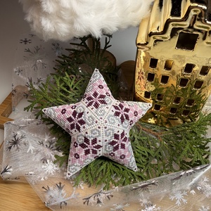 Karácsonyi csillag - karácsony - karácsonyi lakásdekoráció - karácsonyfadíszek - Meska.hu