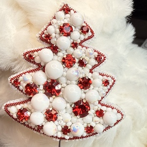 Karácsonyfa bross - ékszer - kitűző és bross - Meska.hu