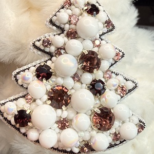 Karácsonyfa bross - ékszer - kitűző és bross - Meska.hu