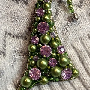 Grincsfa bross - ékszer - kitűző és bross - Meska.hu