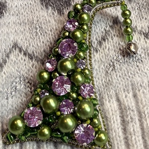 Grincsfa bross - ékszer - kitűző és bross - Meska.hu