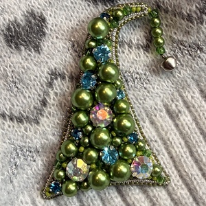 Grincsfa bross - ékszer - kitűző és bross - Meska.hu