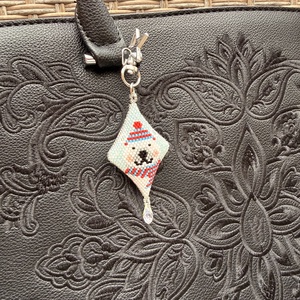 Jegesmedvés kulcstartó, dísz - táska & tok - kulcstartó & táskadísz - kulcstartó - Meska.hu