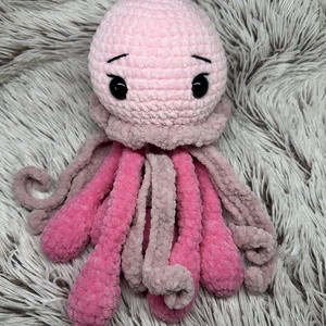 Horgolt medúza plüss - játék & sport - plüssállat & játékfigura - más figura - Meska.hu