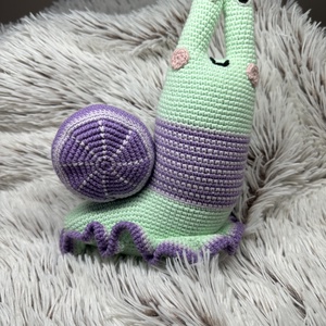 Horgolt házas csigabiga , Játék & Sport, Plüssállat & Játékfigura, Csiga, Horgolás, MESKA