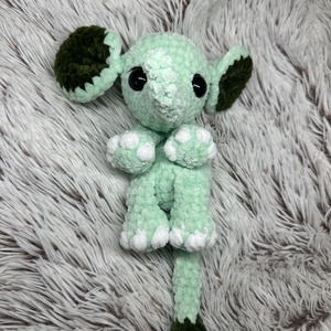 Horgolt elefántos alvóka - baba - mama - baba játékok - szundikendő, alvóka - Meska.hu