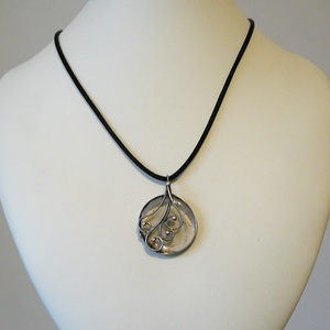 Füstkvarc medál -  - Meska.hu