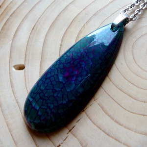 Sárkányvér achát medál -  - Meska.hu