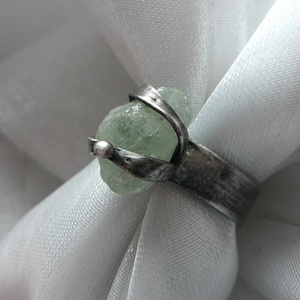 Akvamarin gyűrű -  - Meska.hu