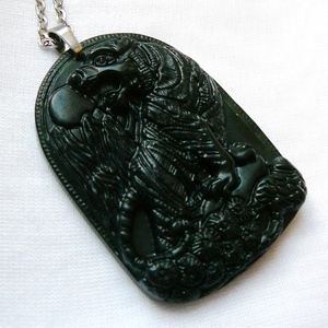 Jáde tigris medál -  - Meska.hu