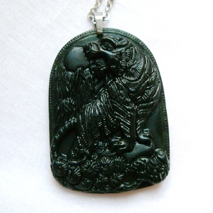 Jáde tigris medál -  - Meska.hu