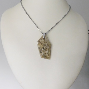 Csipkeachát medál  - ékszer - nyaklánc - medál - Meska.hu