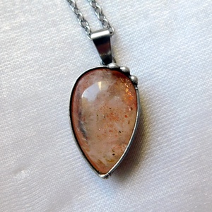 Napkő medál  - ékszer - nyaklánc - medálos nyaklánc - Meska.hu