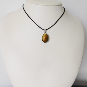 Tigrisszem medál  - ékszer - nyaklánc - medál - Meska.hu