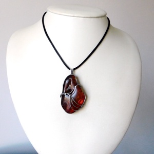 FOGLALVA! Balti borostyán medál - ékszer - nyaklánc - medálos nyaklánc - Meska.hu