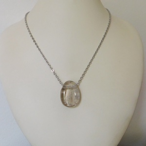 Füstkvarc medál - ékszer - nyaklánc - medálos nyaklánc - Meska.hu