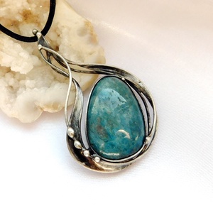 Apatit medál - ékszer - nyaklánc - medál - Meska.hu