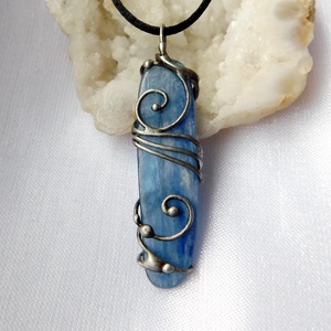 FOGLALVA! Kianit medál - ékszer - nyaklánc - medál - Meska.hu