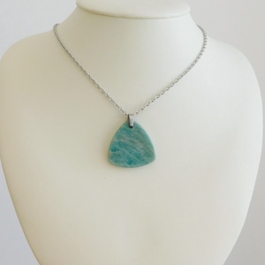 Amazonit medál - ékszer - nyaklánc - medál - Meska.hu