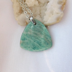 Amazonit medál - ékszer - nyaklánc - medál - Meska.hu