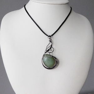 Jáde medál - ékszer - nyaklánc - medálos nyaklánc - Meska.hu