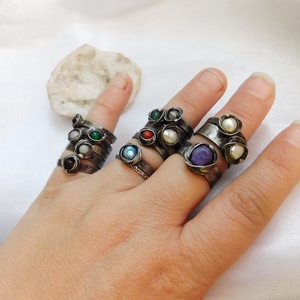 Vörös jáspis gyűrű - ékszer - gyűrű - szoliter gyűrű - Meska.hu Vörös jáspis gyűrű - ékszer - gyűrű - szoliter gyűrű - Meska.hu