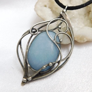  FOGLALVA! Angelit medál - ékszer - nyaklánc - medálos nyaklánc - Meska.hu