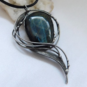 FOGLALVA! Sólyomszem medál - ékszer - nyaklánc - medálos nyaklánc - Meska.hu