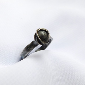 Larvikit (fekete labradorit) gyűrű - ékszer - gyűrű - szoliter gyűrű - Meska.hu Larvikit (fekete labradorit) gyűrű - ékszer - gyűrű - szoliter gyűrű - Meska.hu