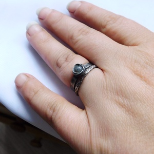Larvikit (fekete labradorit) gyűrű - ékszer - gyűrű - szoliter gyűrű - Meska.hu Larvikit (fekete labradorit) gyűrű - ékszer - gyűrű - szoliter gyűrű - Meska.hu