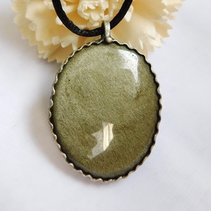 Arany obszidián medál - ékszer - nyaklánc - medál - Meska.hu