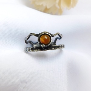 Tigrisszem gyűrű - ékszer - gyűrű - statement gyűrű - Meska.hu
