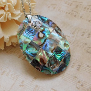Abalon (paua)kagyló gyöngyház medál  - Meska.hu