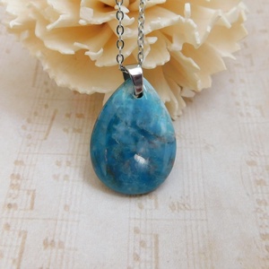 Apatit medál - ékszer - nyaklánc - medál - Meska.hu