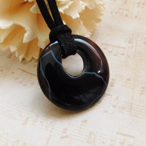 Ónix nyaklánc, Ékszer, Nyaklánc, Medálos nyaklánc, Ékszerkészítés, MESKA