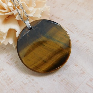 Tigrisszem medál, Ékszer, Nyaklánc, Medál, Ékszerkészítés, MESKA