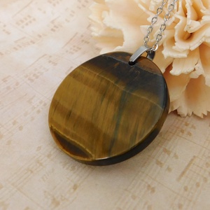 Tigrisszem medál - ékszer - nyaklánc - medál - Meska.hu