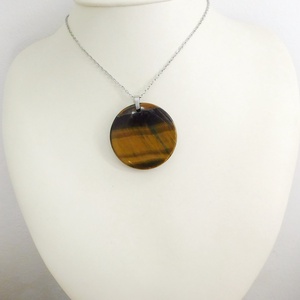 Tigrisszem medál - ékszer - nyaklánc - medál - Meska.hu