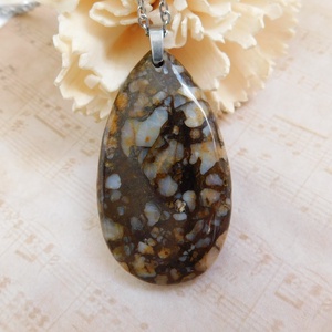 Llanit (liberit) medál - ékszer - nyaklánc - medálos nyaklánc - Meska.hu