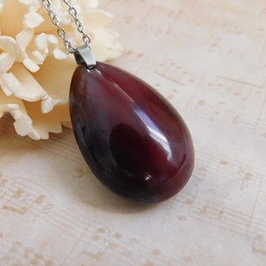 Karneol medál - ékszer - nyaklánc - medál - Meska.hu