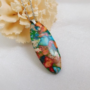 Variszcit medál  - ékszer - nyaklánc - medálos nyaklánc - Meska.hu