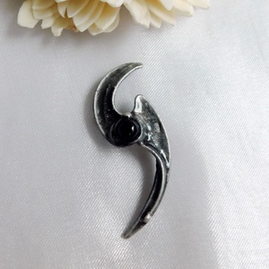 Turmalin bross / kitűző - ékszer - kitűző és bross - Meska.hu