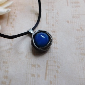 Mini achát medál , Ékszer, Nyaklánc, Medál, Ékszerkészítés, Ötvös, MESKA