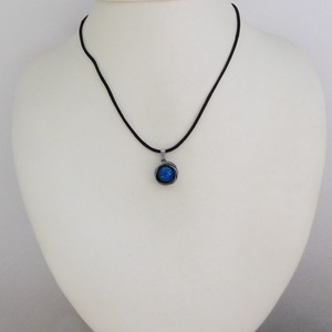 Mini achát medál  - ékszer - nyaklánc - medál - Meska.hu